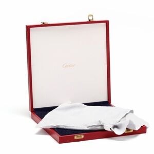 vintage Cartier serving tray in its original presentation box.